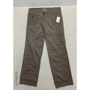 Buckle BKE Mystique Pants Women‎ Size 32X35 Beige Wide Leg W'36 L36 NWT L1300XL